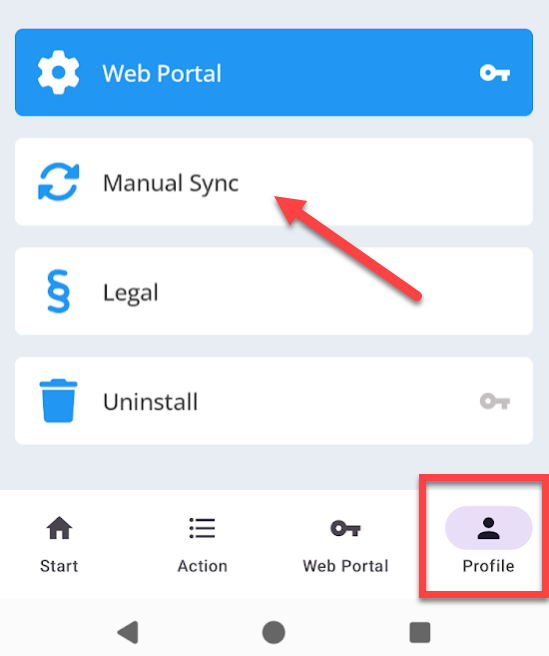 Manual Sync
