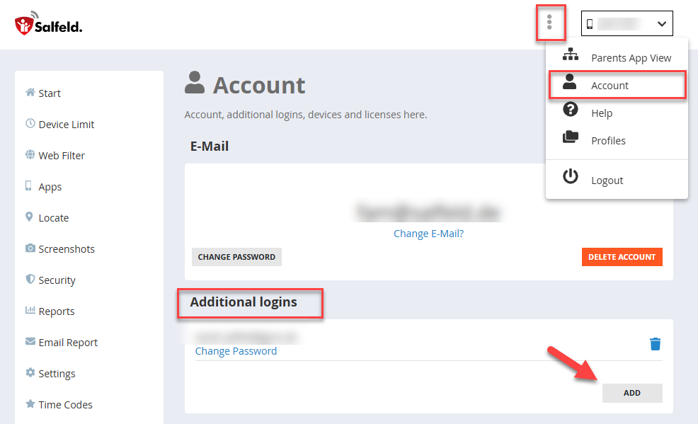 Additional users