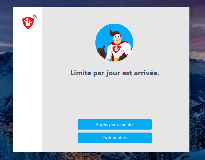 Écran de blocage sous Windows