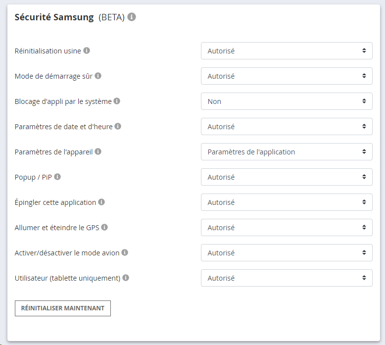 Samsung Securite