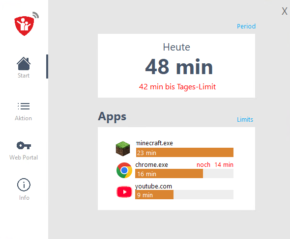 Kisi Windows Info Bildschirm Start